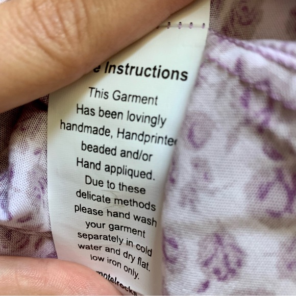 MOTEL ROCKS Purple Floral Mini Skirt - Picture 3 of 4